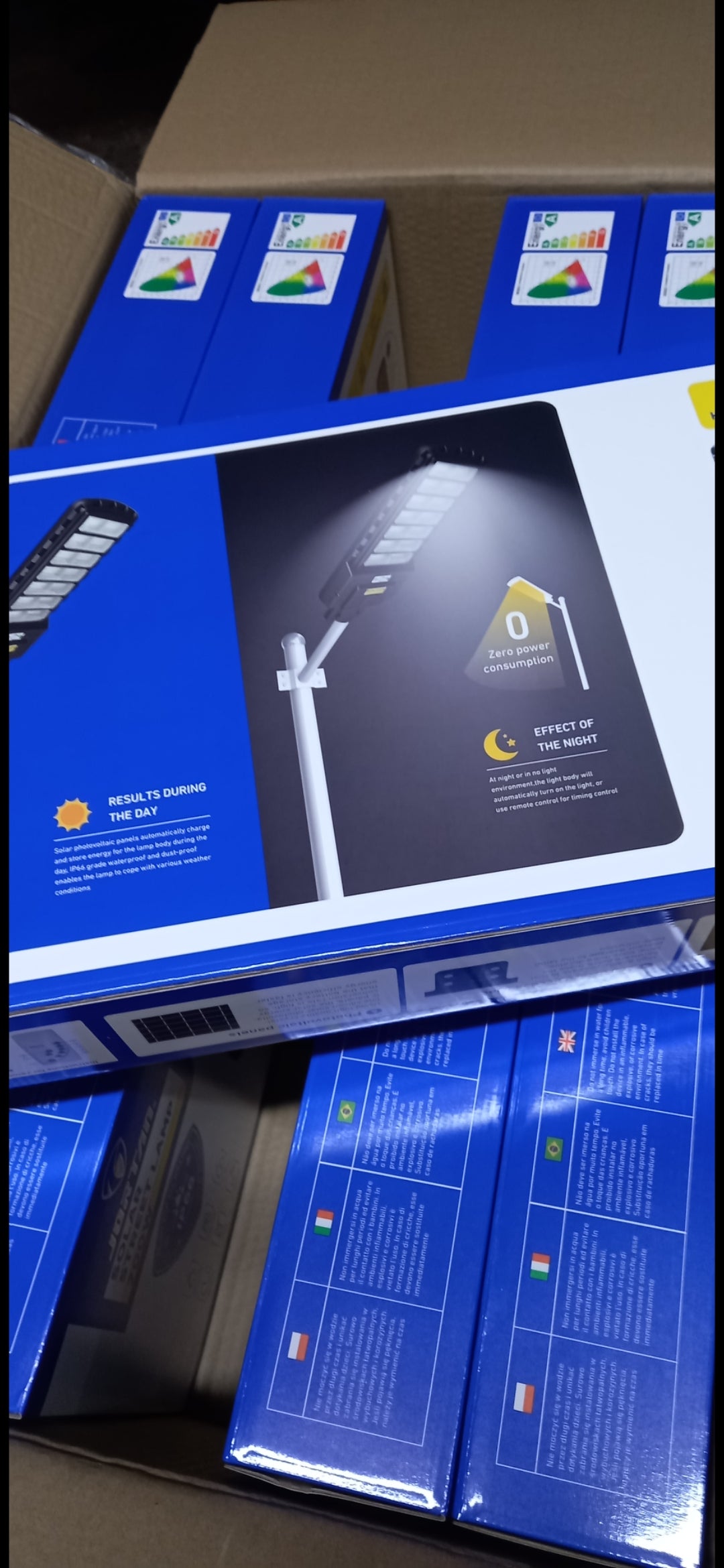 LAMPARAS SOLARES LED 700WATTS con control remoto 220 soles